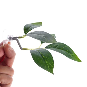 Betta Fish Rest Leaf, Vườn hồ cá, sinh sản cá, trang trí cỏ nhựa 8 Trang trí bán hàng chính Aquario Betta - №8