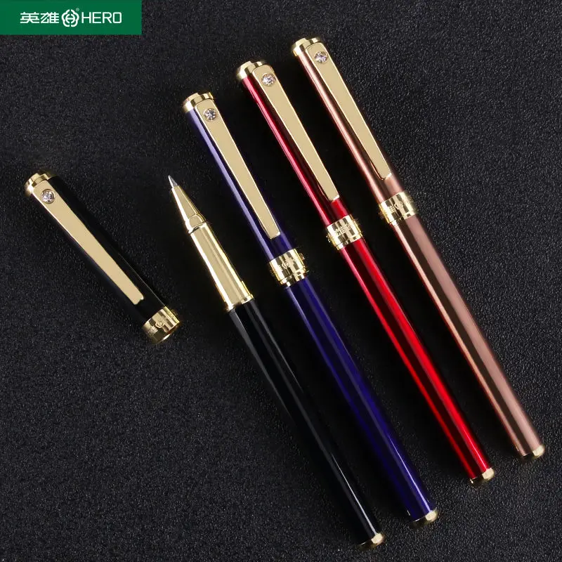 

Классическая металлическая шариковая ручка с черными чернилами-идеально подходит для подписей, документов и подарка мужчинам и женщинам