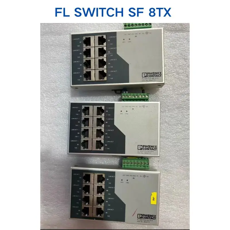 

Б/у тест ОК PHOENIX Switch FL SWITCH SF 8TX 2832771