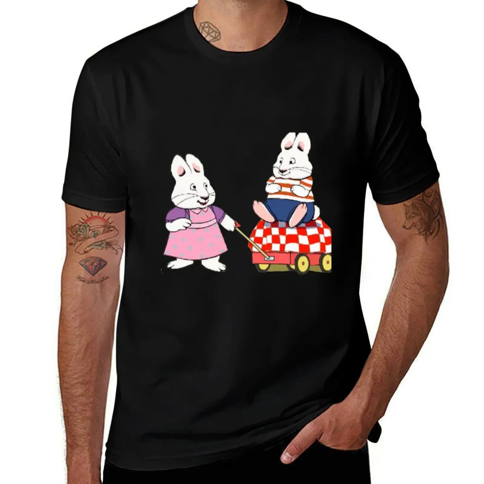 

max & ruby rabbit cartoon 2000s for kids T-Shirt anime tshirt man t shirt summer mens graphic t shirts T-Shirt