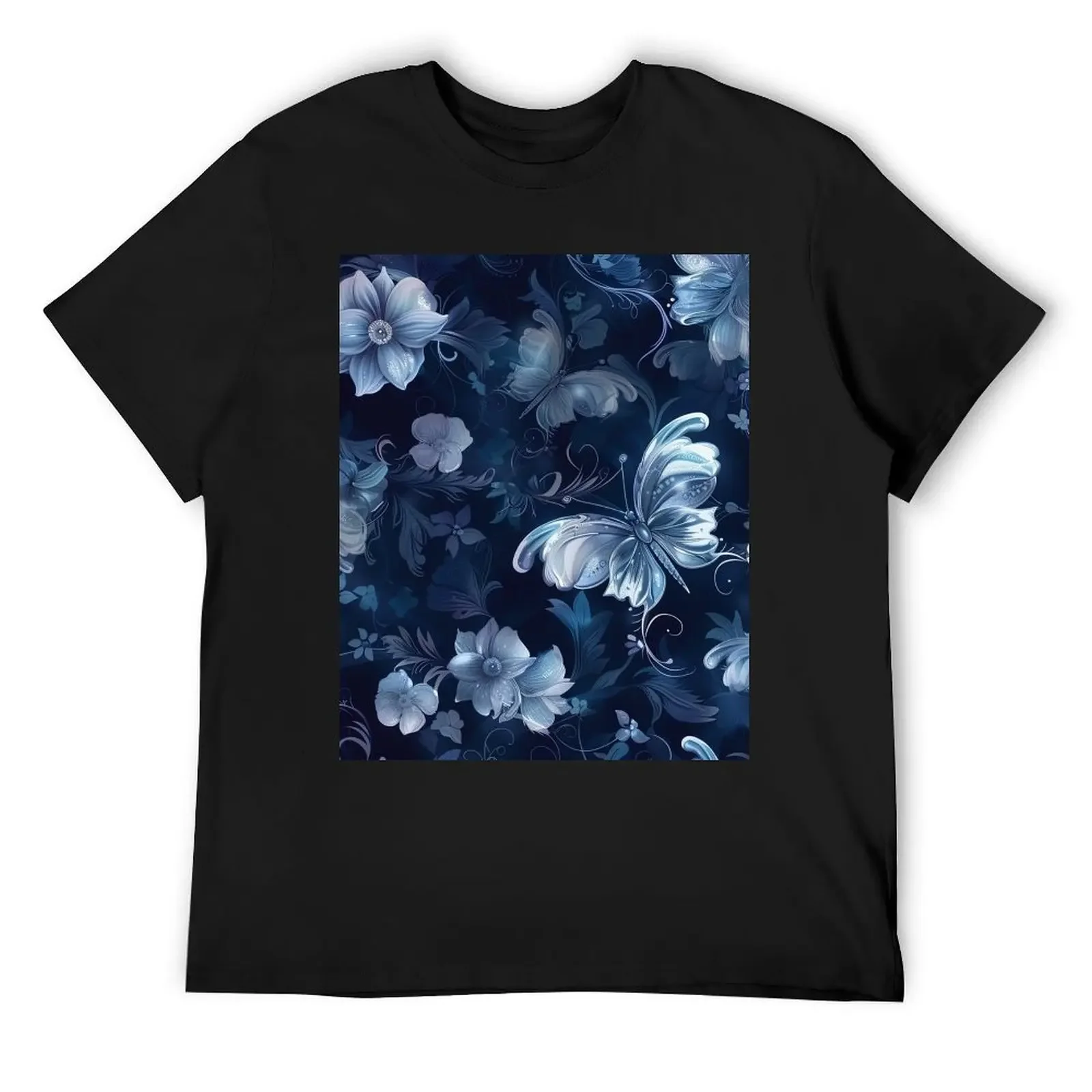 

Floral pattern - flower pattern T-Shirt anime stuff new edition men t shirt