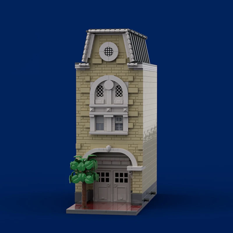 971 PCS Stad Straatbeeld Kleine Emporium MOC Aanpassen Modulaire Bouwsteen Eenvoudig Populair Educatief DIY Vakantie Speelgoed Geschenken