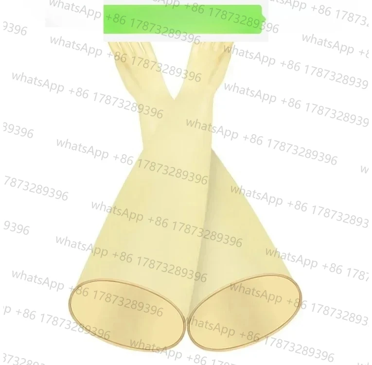 

replace Acid alkali resistant vacuum box special gloves flange scientific research test battery factory operation liquid gloves-