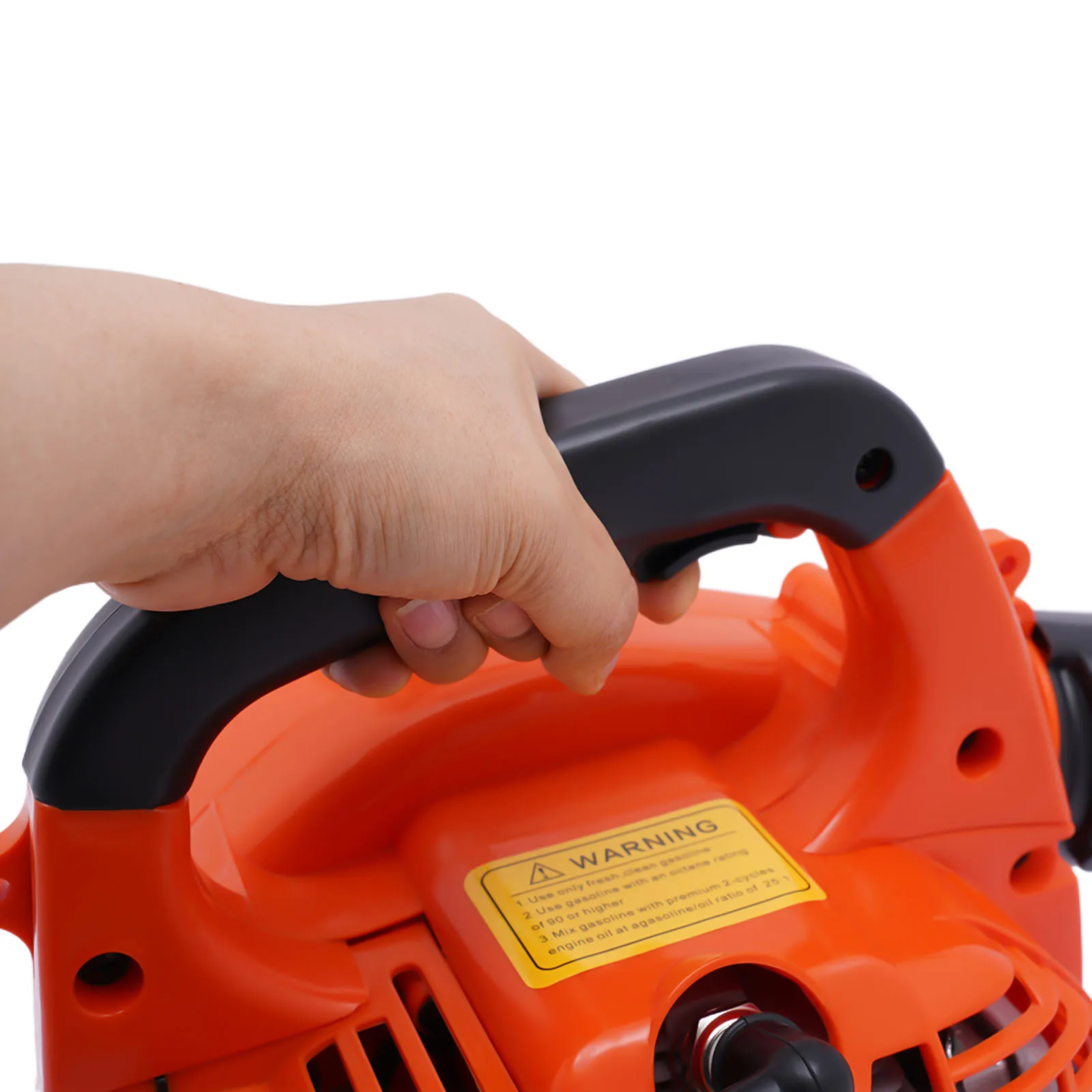 Handheld Gas Leaf Blower, 2-Stroke 0.75kW Blower with 7000RPM & Quiet Operation, Lightweight 8.3lbs for Garden Yard Debris