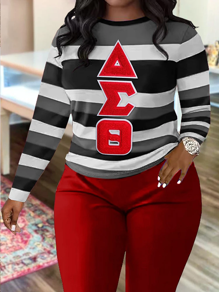 Delta Sigma Theta Sorority Towel  T-Shirt Not Embroidered