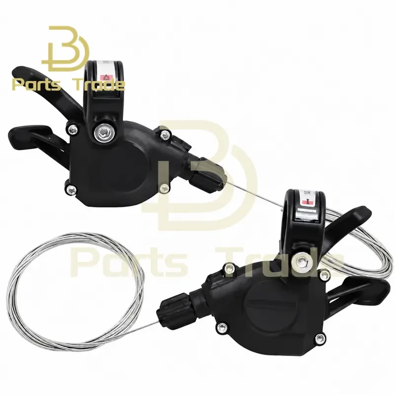 1 Pair for SRAM S500 X5 Trigger Shifter Brake 3x9 Speed Right Left MTB Bicycle Bike Shifters with Cables Included