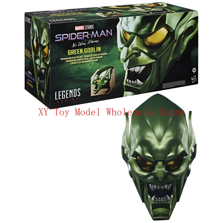 En Stock, periféricos de animé Goblin verde, cascos con personalidad de dibujos animados, juguetes creativos para niños, adornos, regalo de cumpleaños para compañeros de clase
