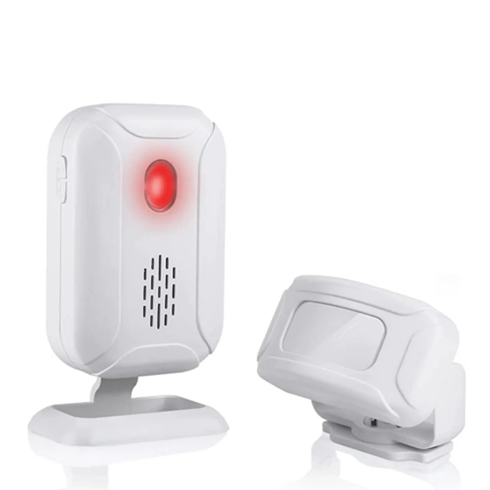 Wsdcam 36 Chime Welcome Alarm Motion Sensor Doorbell Infrared Detector 113dB Entry Doorbell Security Alarm