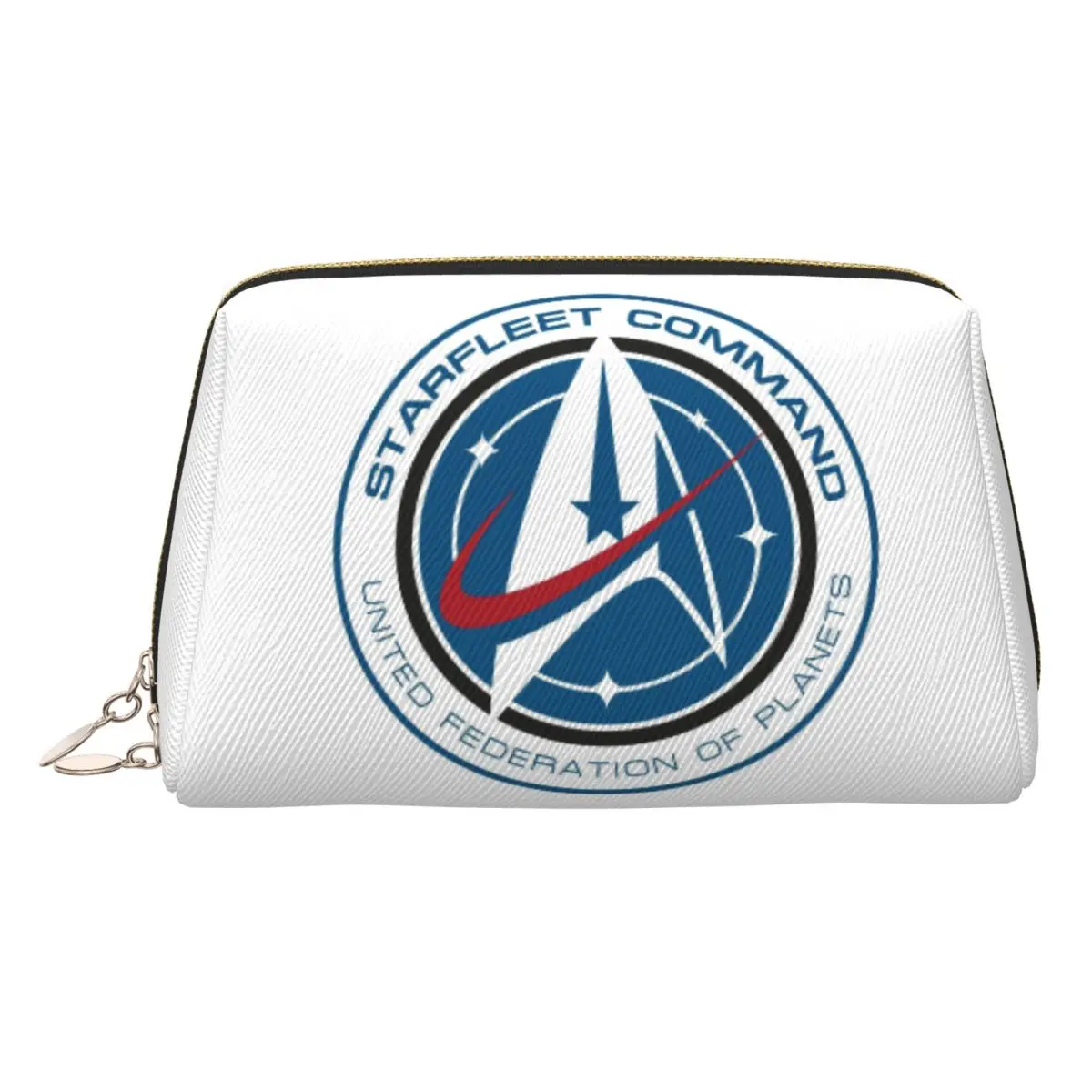 Star Treks Science Fiction TV Series Women Cosmetic Bags Travel Makeup Organizer Pouch Toiletry Storage Dopp Kit Box