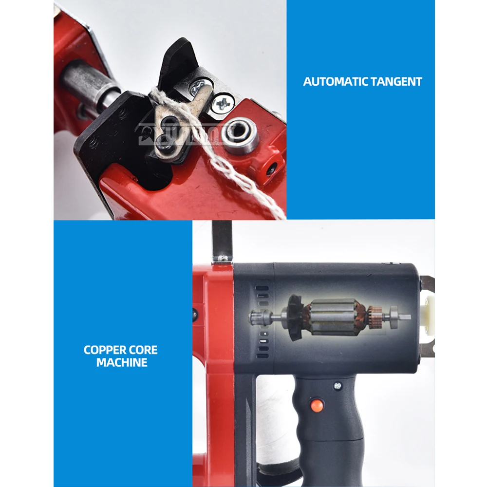 

2025 GK9-688 Electric Sewing Machine Automatic Stitching Machine Sealing Woven Bag Packing Machine