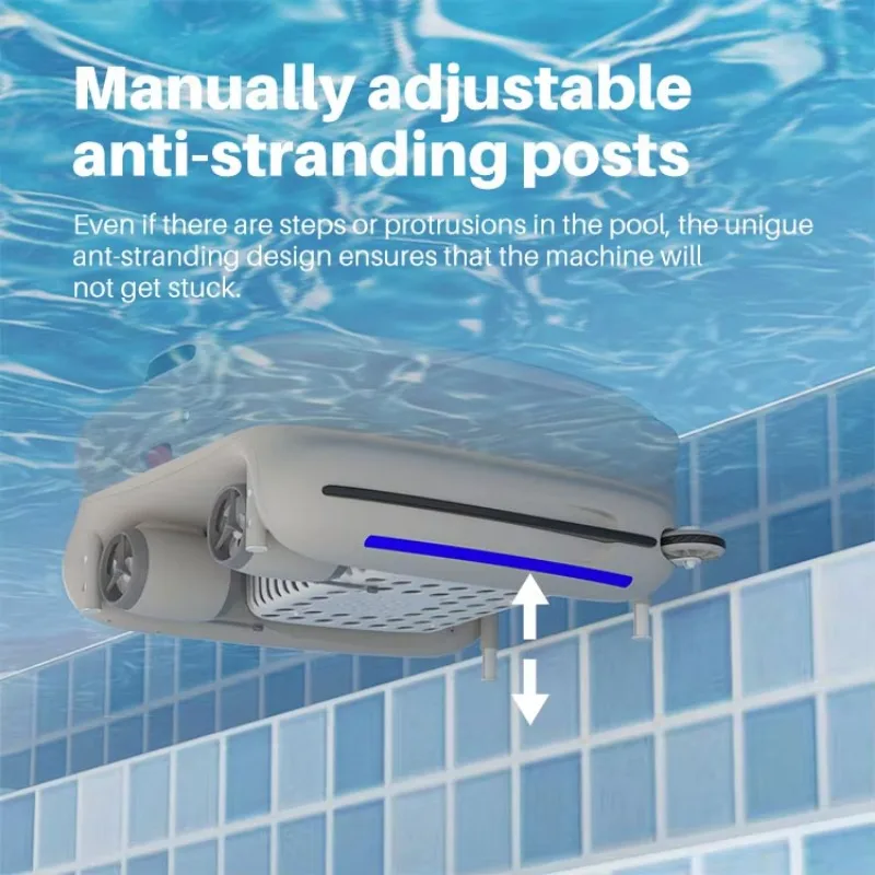 2025Automatic Rechargeable Surface Pool Robot Pool Cleaner Vacuum Cleaner Floating Swimming Pool Cleaning Skimmer