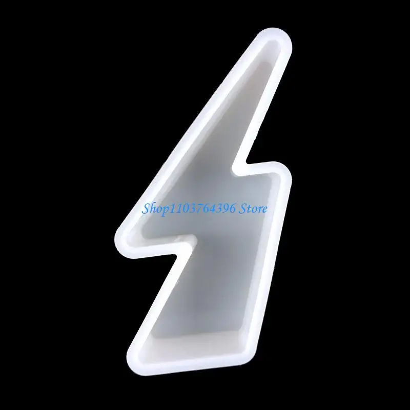 قالب ضوء الليل قالب راتنجات الايبوكسي قالب سيليكون سحابة الكوكب ثلاثي الأبعاد لمصباح السرير #4