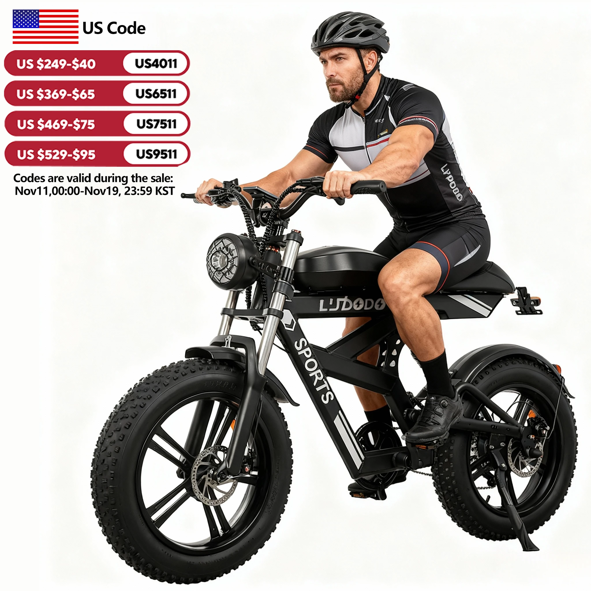 

Electric Bicycle Motorcycle 1500W Peak 75Miles Snow Electric Bike 48V18AH Battery Shimano 7-Speed 20*4 Inch Fat Tire E-bike