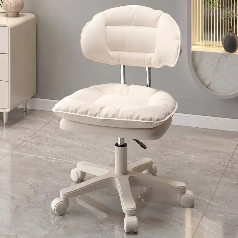 

Beauty Barber Makeup Chairs Hair Dresser Wheel Ergonomic Cosmetic Spa Barber Chairs Professional Sillas Salon Furniture MR50BC