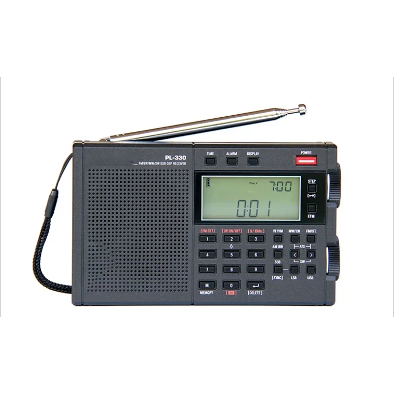 PL-330 FM Radio Portable LW/SW/MW Single Side Band All Band Radio Receiver Newest Portable SSB All-band Receiver