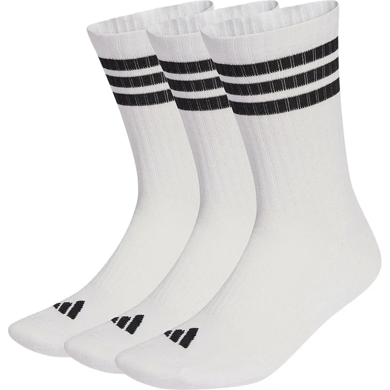 Adidas Men's and Women's Classic Knitted Breathable Sports Socks Three Pairs JZ0532