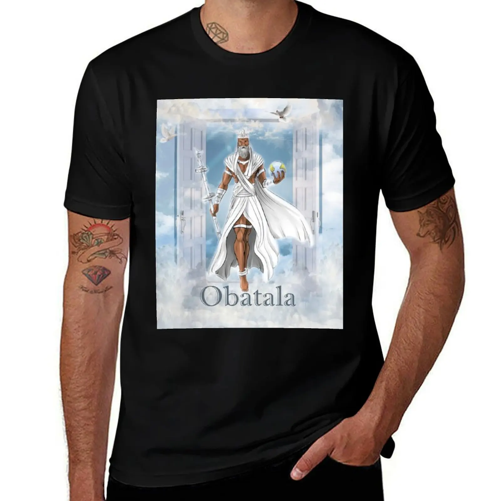 

Pantheon the Creativity T-Shirt the of T-Shirt t Yoruba designer man and God shirt t in Wisdom Obatala designer shirts