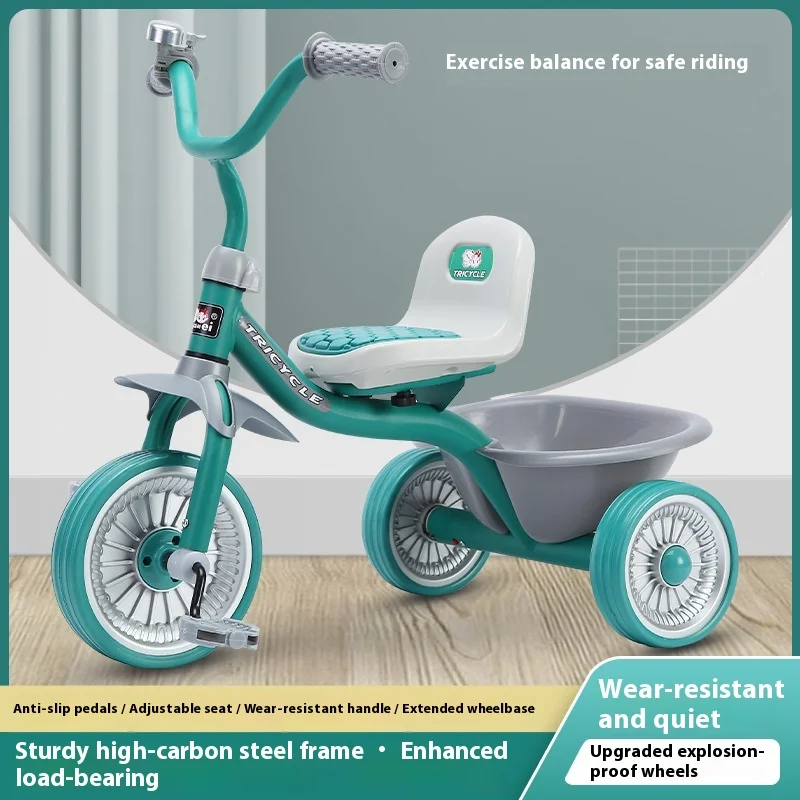 Kids 3-Wheel Pedal Tricycle 2