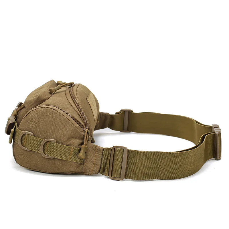 Mochila de esportes ao ar livre para homens e mulheres, saco de cintura, molle, camping, bolsa de peito, masculina, escalada, nova, 2024