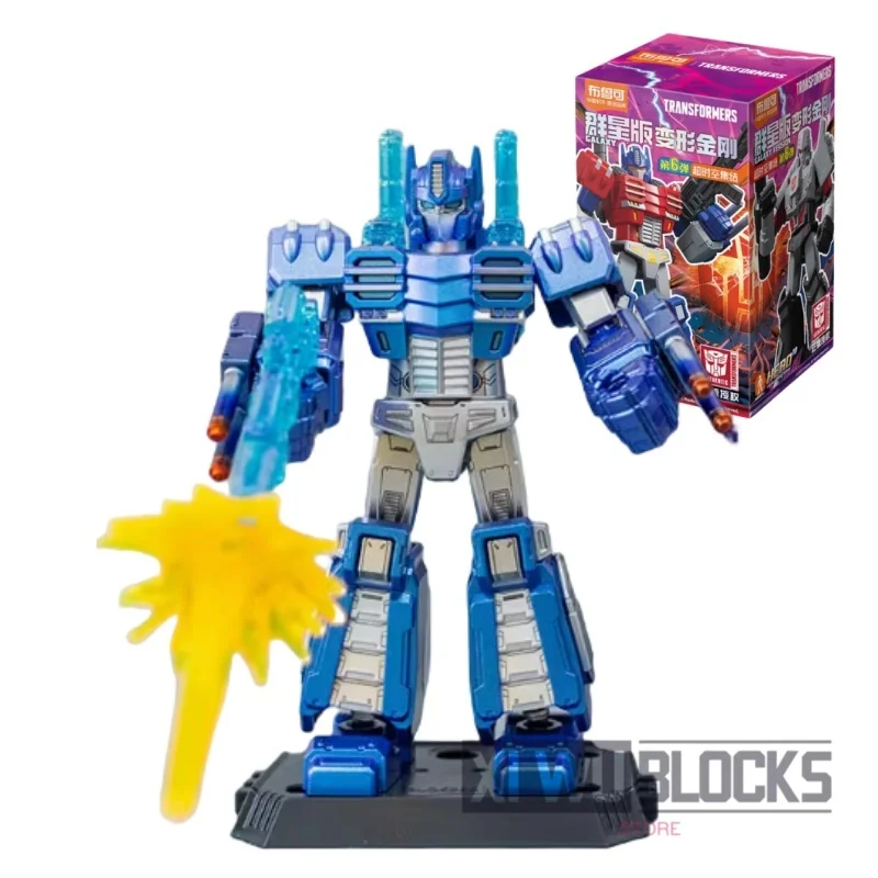 BLOKEES Transformers Assembly Bouwsteen GALAXY VERSIE 6 Beweegbare Model Ornamenten Megatron Pax Verjaardagscadeau