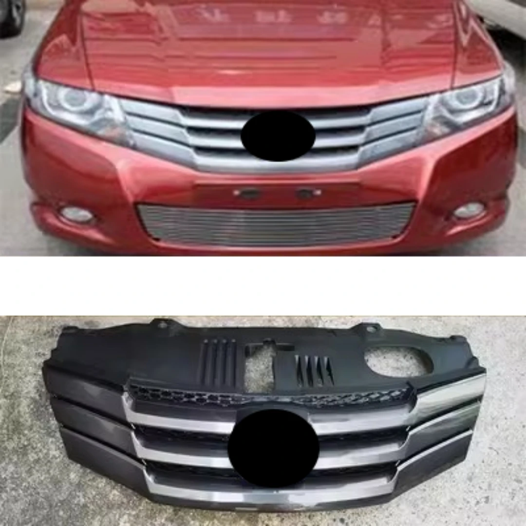 Grill Mask Grid Radiator Grille Assembly For Honda city 2009 2010 2011 modified Auto Accessories