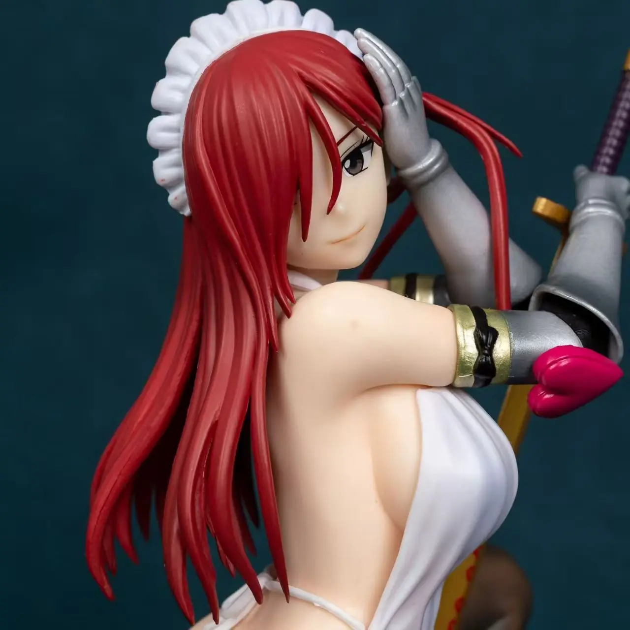 

18CM Fairy Tail Erza Scarlet UnionCreative bunny ver girl figure PVC Action Anime model Adult Collectible Dolls toys gifts