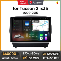 Junsun V3 Plus 2K Car Radio For Hyundai Tucson 2 ix35 2009 - 2015 wireless CarPlay Android Auto No 2 din 2din DVD