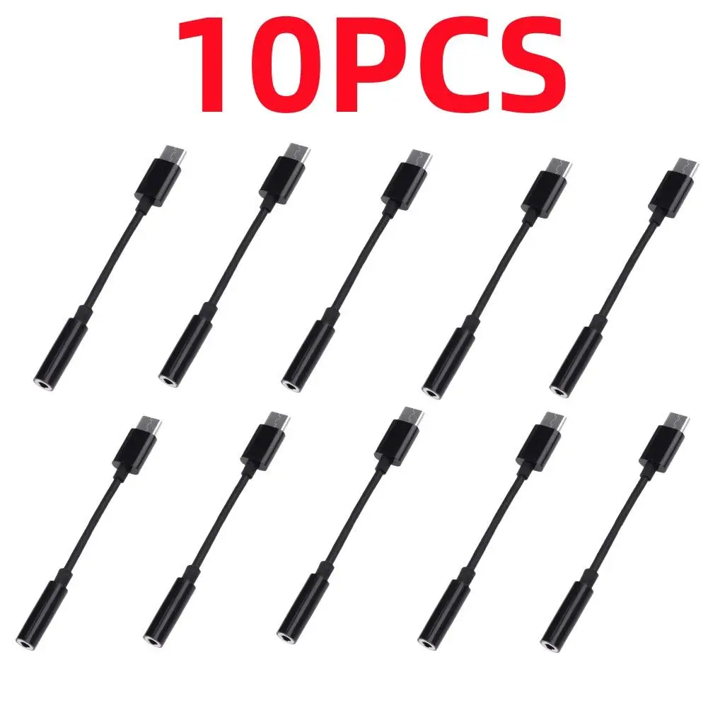 

5/10 шт., адаптер для наушников с USB C на 3,5 мм