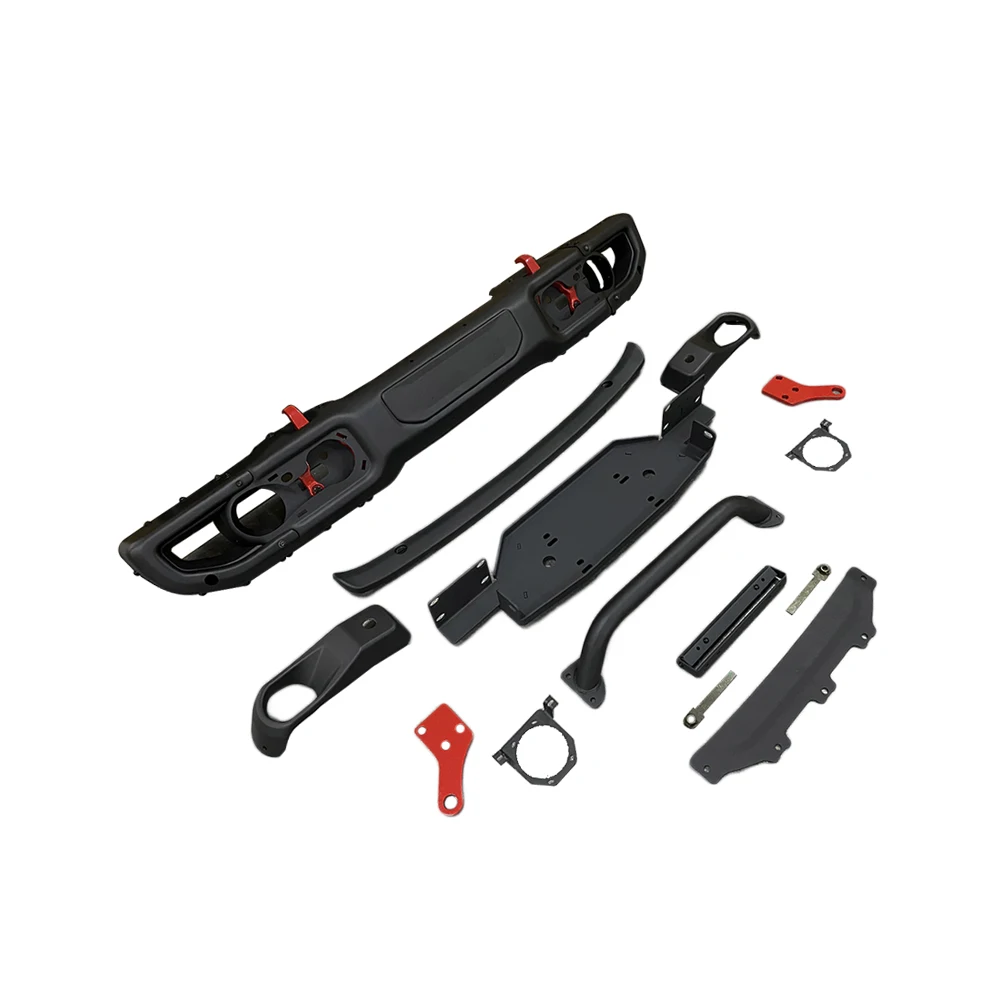 

Miji 10th Anniversary Custom Auto Part Front Offroad Bumper for JEEP Wrangler JL With/without U bar Car Make New Used Condition