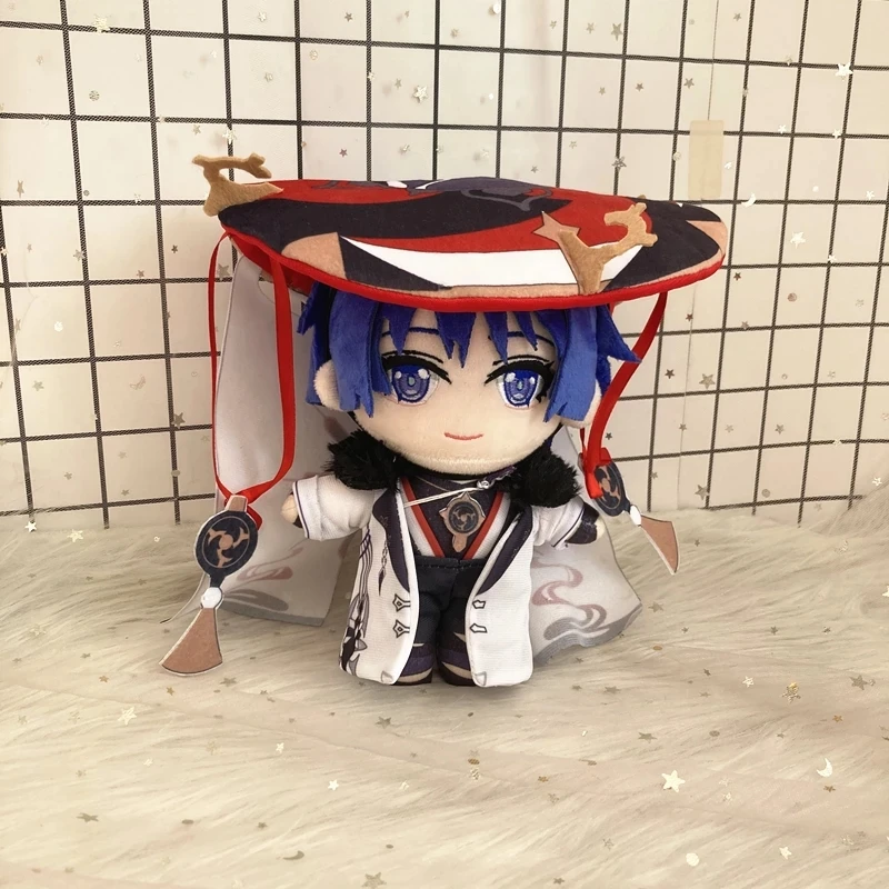 Anime Spiel Kunikuzushi Cosplay Plüsch Puppe Spielzeug Genshin Impact Fatui Balladeer Nette Weiche Gefüllte Kissen Geburtstag Geschenk