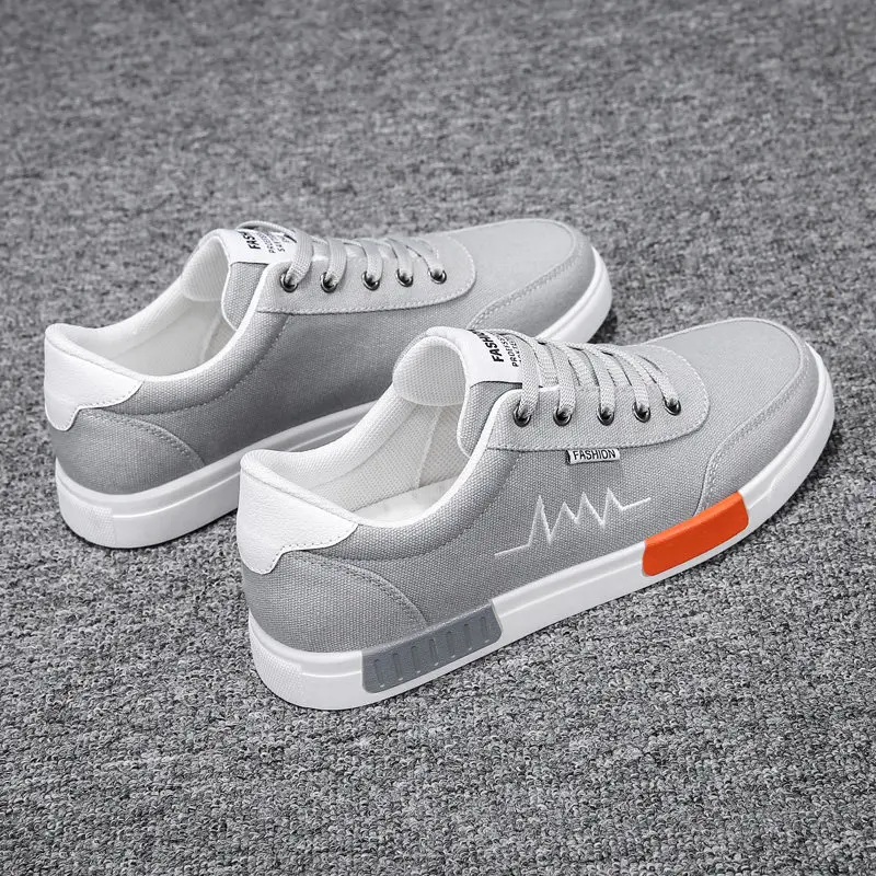 2025 신상 통기성 캔버스화 남성 패션 다용도 남성 스포츠 캐주얼 보드화 편안한 팝게일스카일리 남성화1