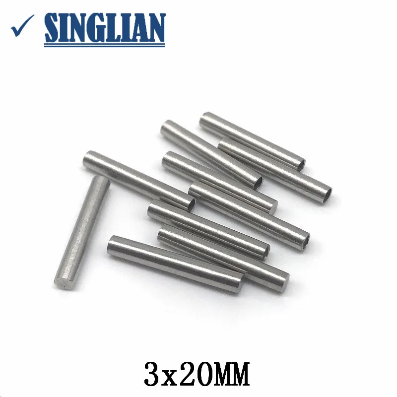 10pcs/lot PT100 NTC Package Stainless Steel Sleeve Pipe 3x20mm DS18B20 Temperature Sensor Detection Probe Case 3*20mm Housing