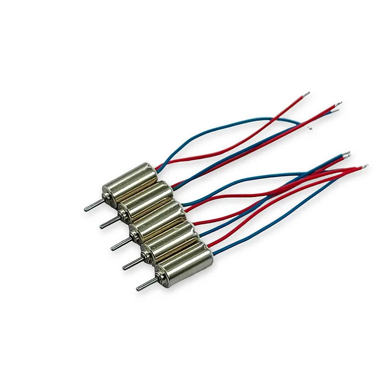 

5PCS/Lot 0408 Mini Hollow Cup Coreless High-speed Motor DC 3.7V 48000RPM CW CCW DIY RC Drone Aircraft Engine Quadcopter