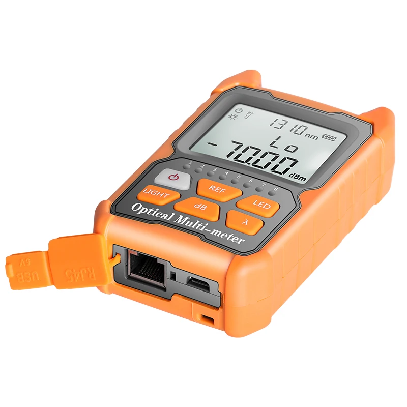 MINI OPM Handheld Fiber Optical Power Meter Fiber Optical Cable Tester -70+6 FTTH FTTX FTTB