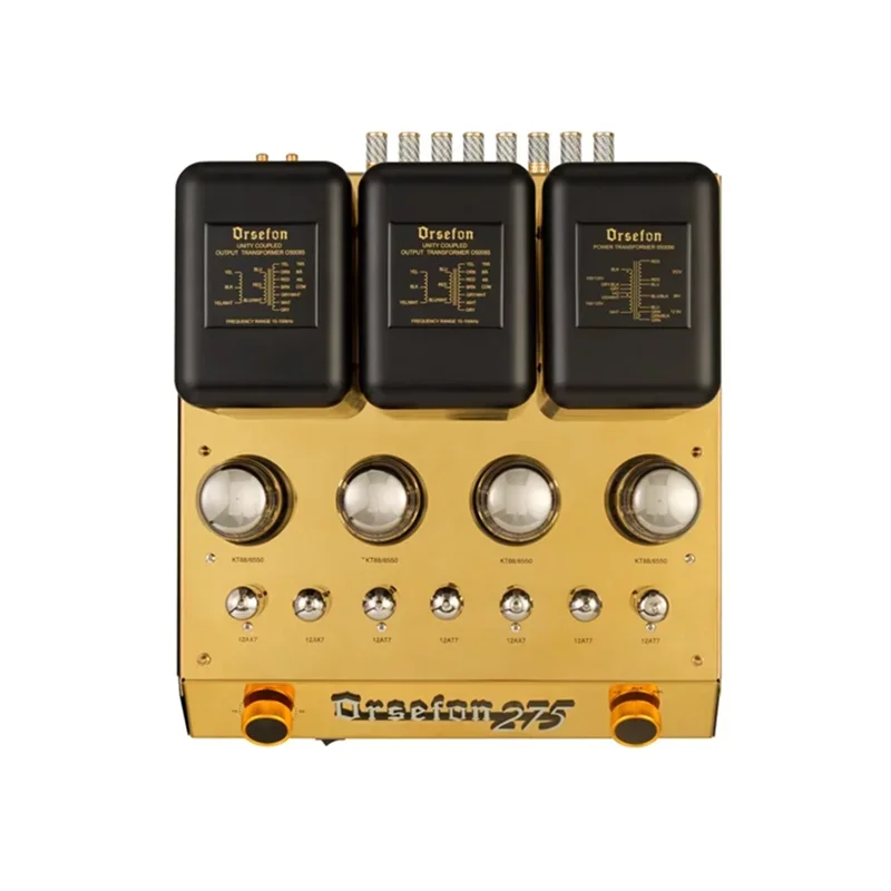 GL-005 Flagship Version Clone MC275 KT88*4 Tube Power Amplifier XLR/RCA Input Class a 75W 4/8/16Ω 220V/110V