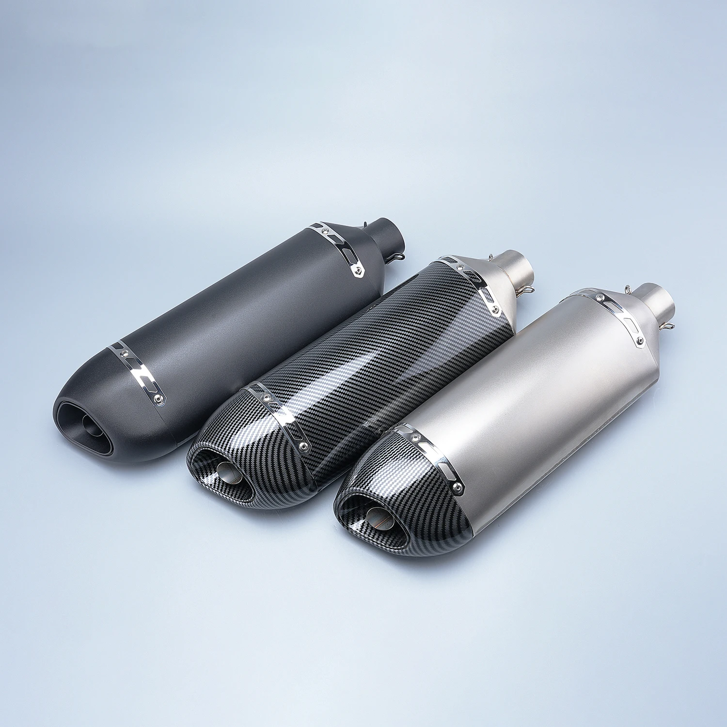 

51-миллиметровая универсальная выхлопная труба R77 с глушителем DB Killer для мотоциклов MT09, MT07, R3, PCX, XMAX, GSX, CBR250RR, Z400, R1, CBR650