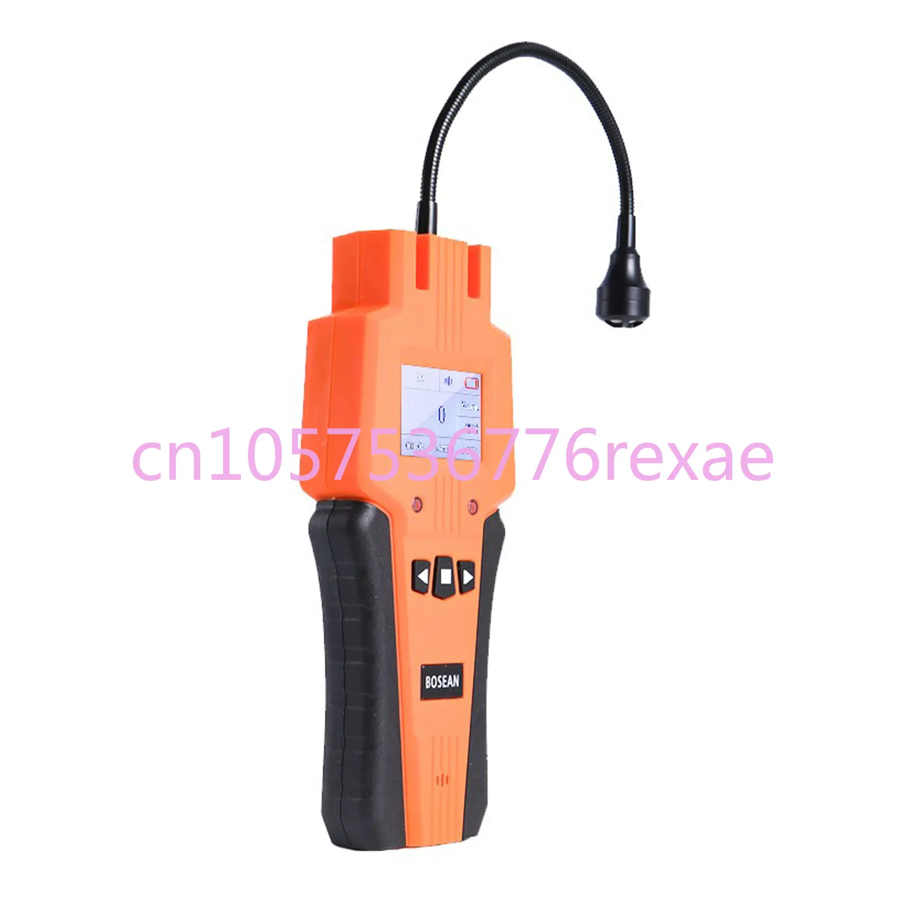 Gas Detector Gas Analyzer Audible  Visual Vibration Alarm Detector Portable Hydrogen Gas Detector K-300 Digital H2 Leak