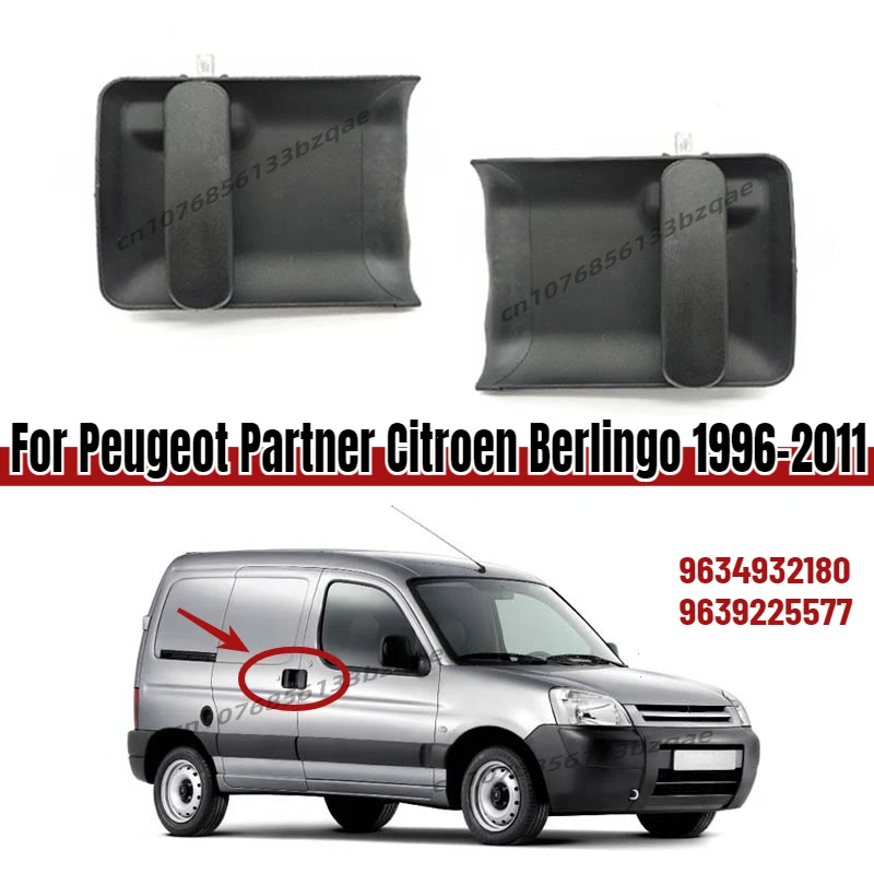 Left And Right Outside Sliding Door Handle For Peugeot Partner Citroen Berlingo 1996-2011 9101Q7 9634932180 9639225577