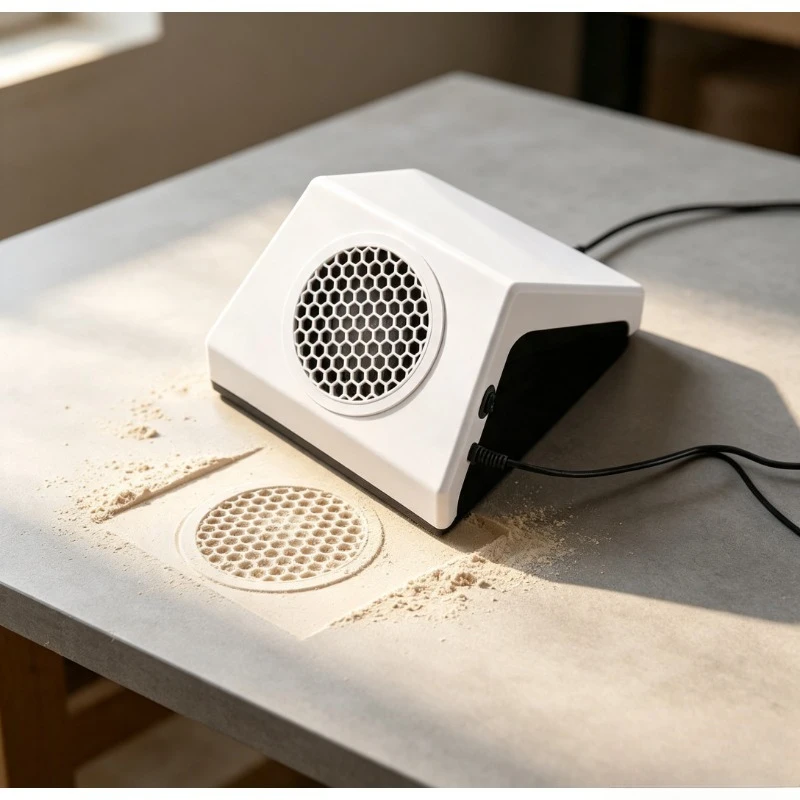 Small Desktop Electric Silent Auto Dust Collector for Carving Grinding High Suction