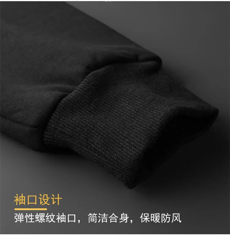 Winter Lambswool Coats Thicken Warm Jackets Long Sleeve Zipper Hoodies Casual Sports Fleece Black Coat Hooded Men Women Jacket 13 Saa160aed145b447491adc486a6b1817de