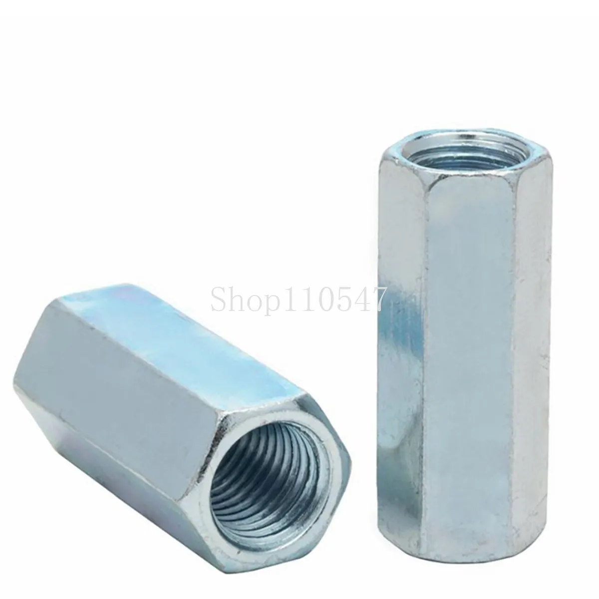 M6 M8 Carbon Steel Hex Standoff Spacer Long Rod Coupling Hex Nut Bolt Length 10/15/18/20/60/16mm