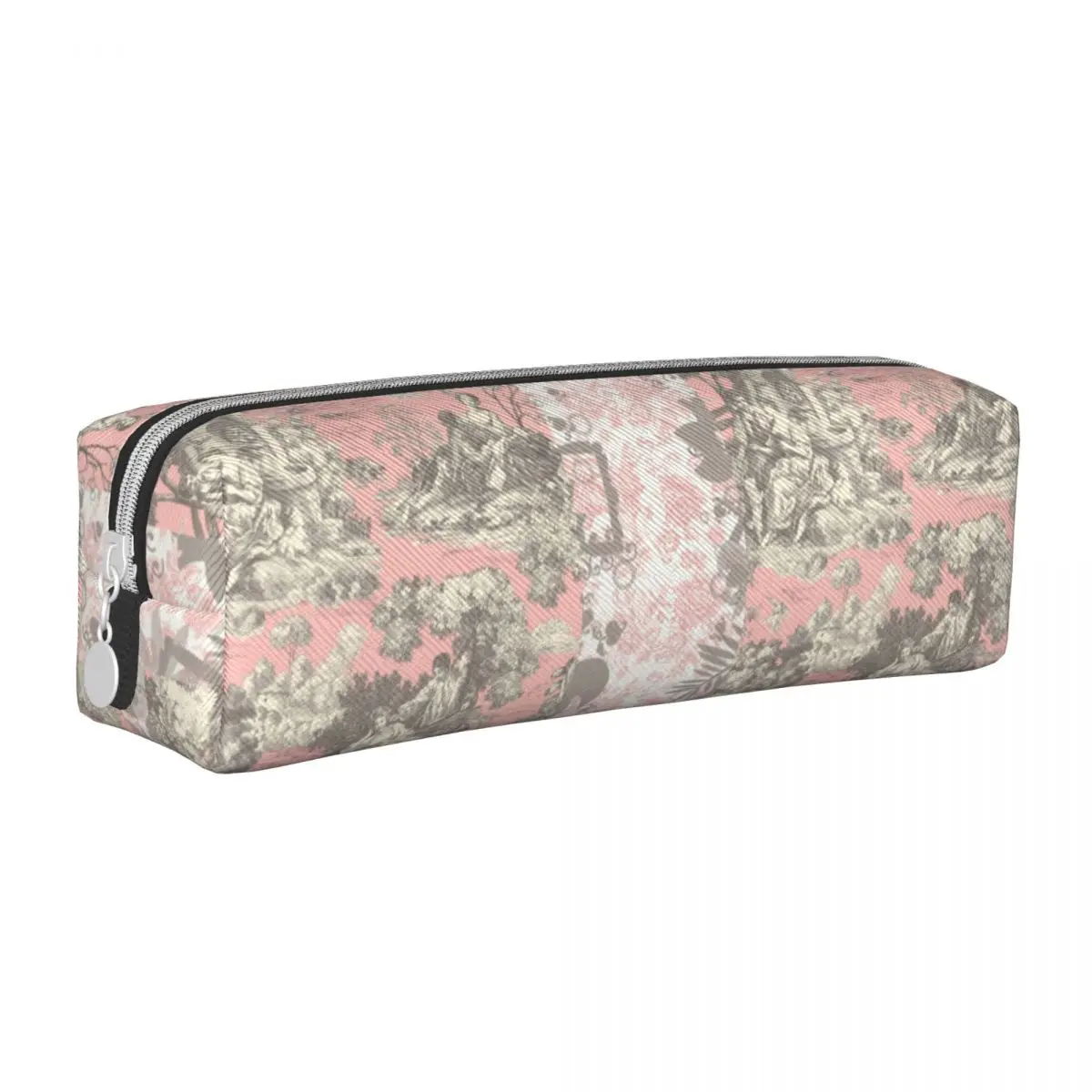 Toile De Jouy Pencil Bag for Boy Girl French Motif Flora Pencil Case Pouch School Supplies