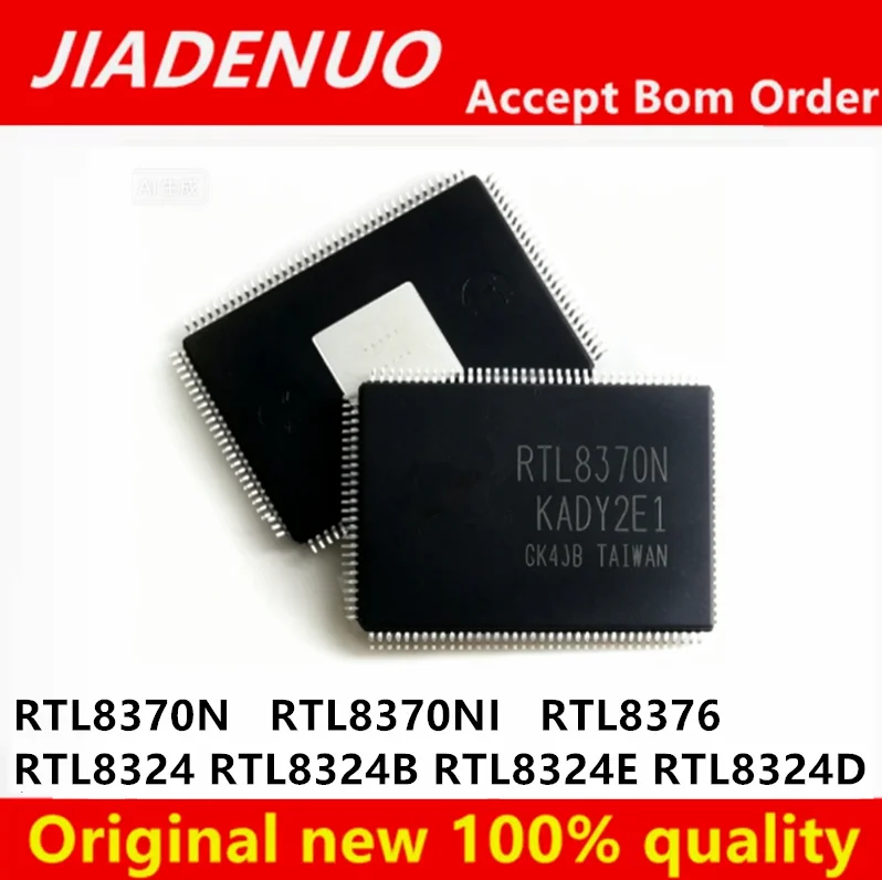 (1piece)100% New RTL8370NI  RTL8370N RTL8376 RTL8324 RTL8324B RTL8324E RTL8324D QFP Chipset