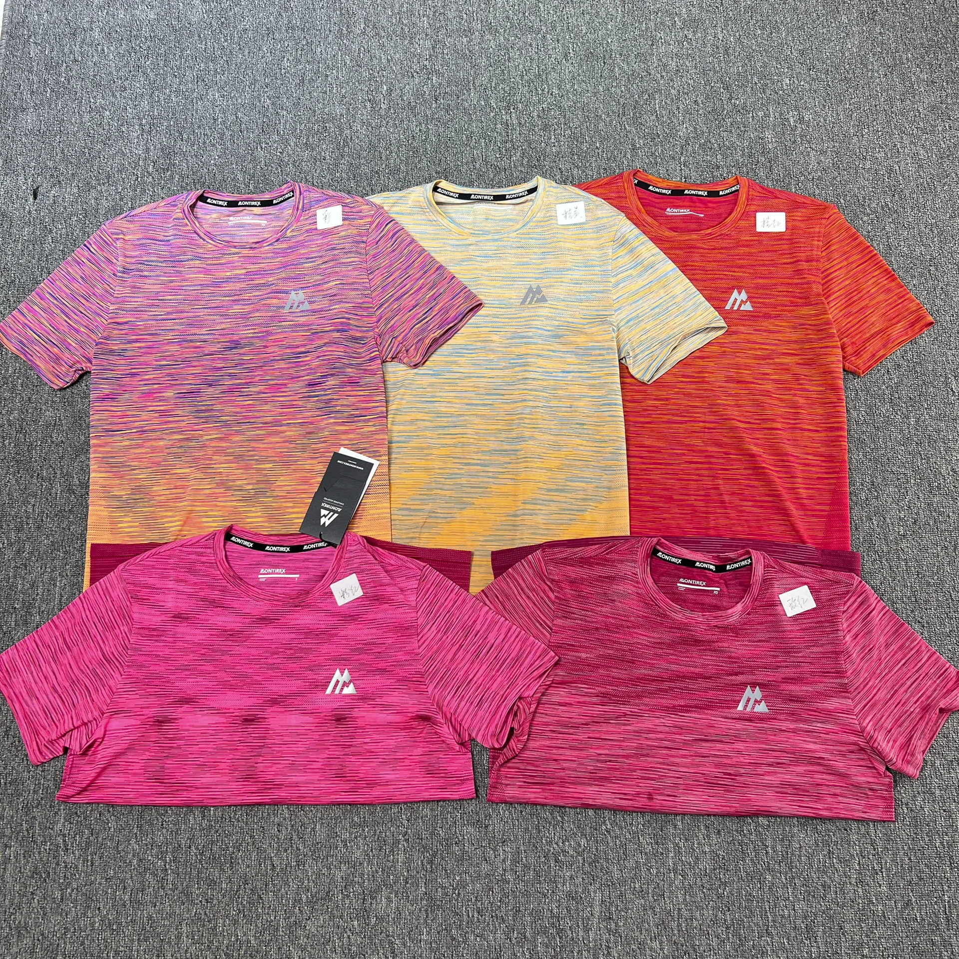Ultra-Thin Quick-Dry Sweat-Wicking Seamless Sport T-Shirt  MTX Trail New 2026 Summer Men's Casual Fitness Clothing