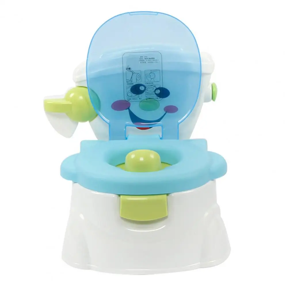 Children Toilet with Lid Detachable Drawer Separation Type Large Capacity Outdoor Portable 3-in-1 Toddler Potty Training Seat