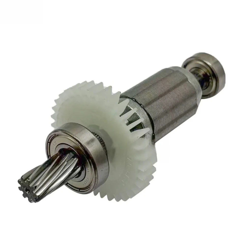 Brushless Motor Armature 9 Tooth Rotor For 12 16 Inch Lithium Electric For Chainsaw Replacement Part Copper Coil Metal Component