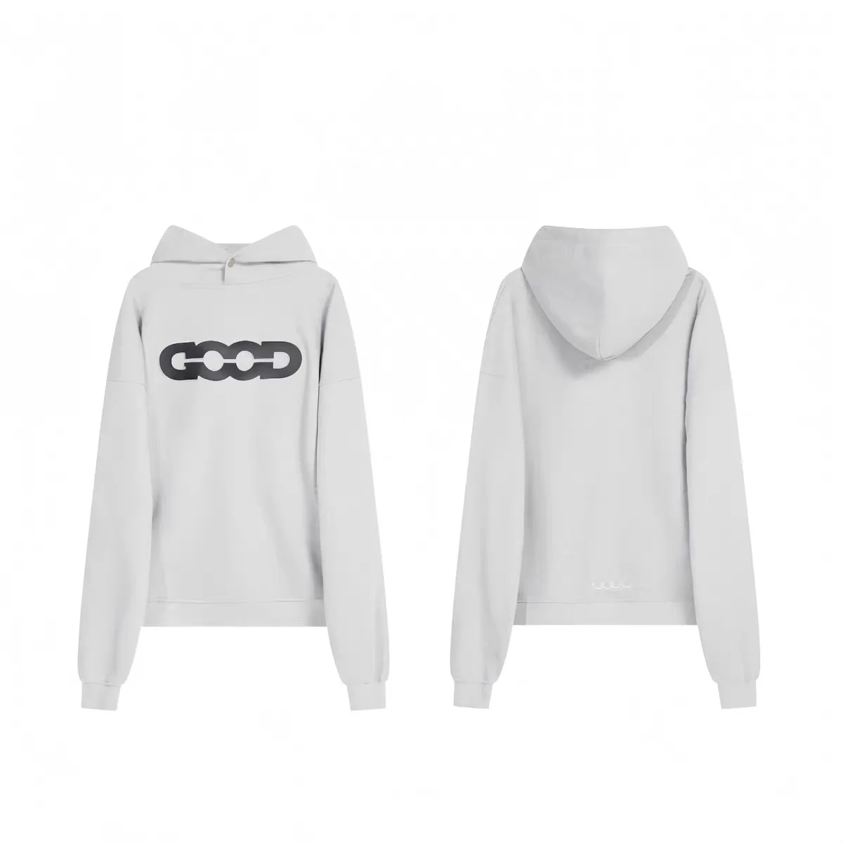 グッドブランド 新品 2026 プレミアム品質 パーカー 秋冬 3Dプリント ベーシックスタイル ユニセックス リラックスフィット プルオーバーパーカー