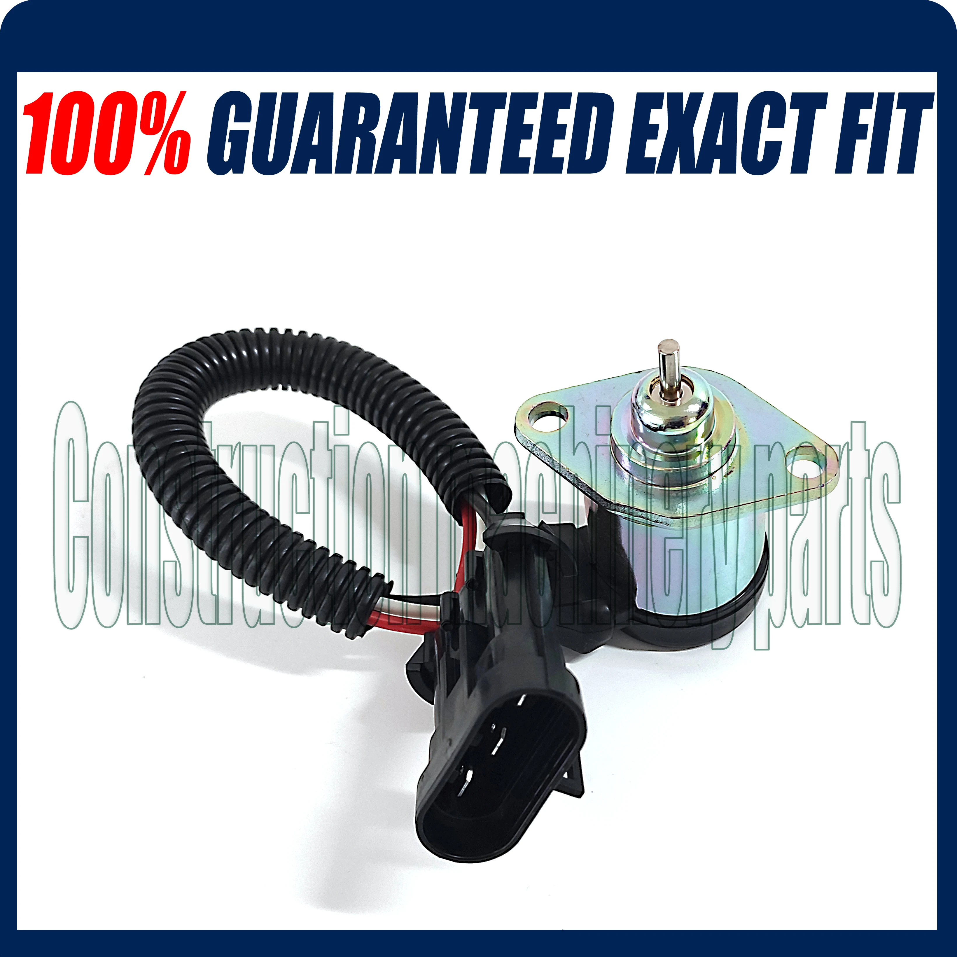 Imagem -02 - Nova 12v Fuel Shut Off Solenóide Fits Bobcat 6689034 S250 S300 S330 S750 S770 S850 A300
