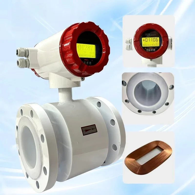 Acid Lohravan Flowmeter and Water Flowmeter Luoyang Factory Electromagnetic Flowmeter DN
