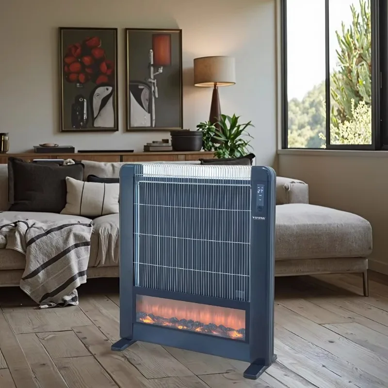 Graphene Electric Heater, High Efficiency Whole House Heating Device, Fast Warm Convection Heater for Home Indoor Use